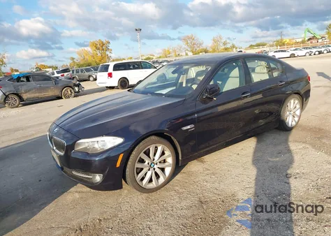 2011 BMW 535I xDrive из США, поврежденный, VIN WBAFU7C56BDU55412